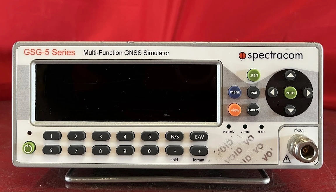 Spectracom GSG-51 Single-Channel GPS Factory Tester, SN 200708