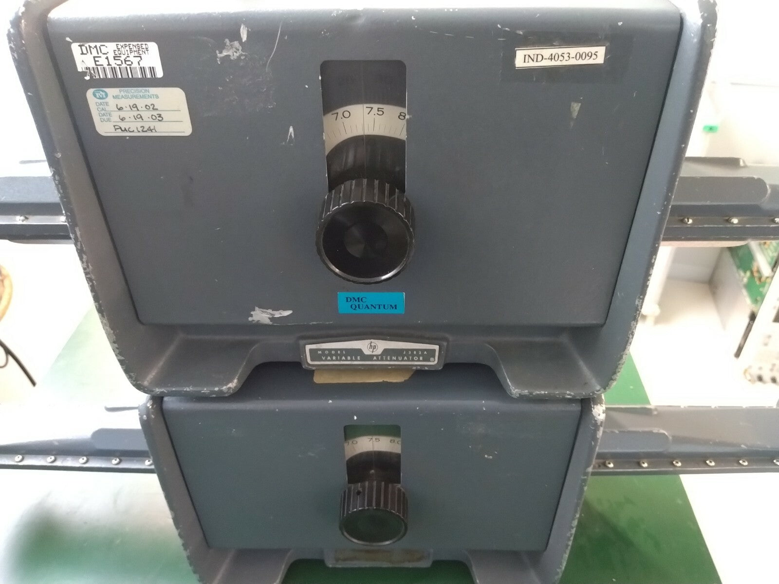 HP Agilent Model J382A Variable Attenuator 5.3 to 8.2GHz