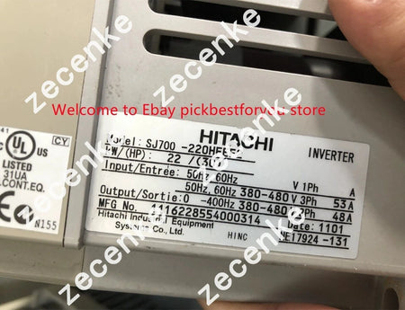 1PCS Used Working SJ700-220HFEF2 (by DHL or FedEx) #U393E YG