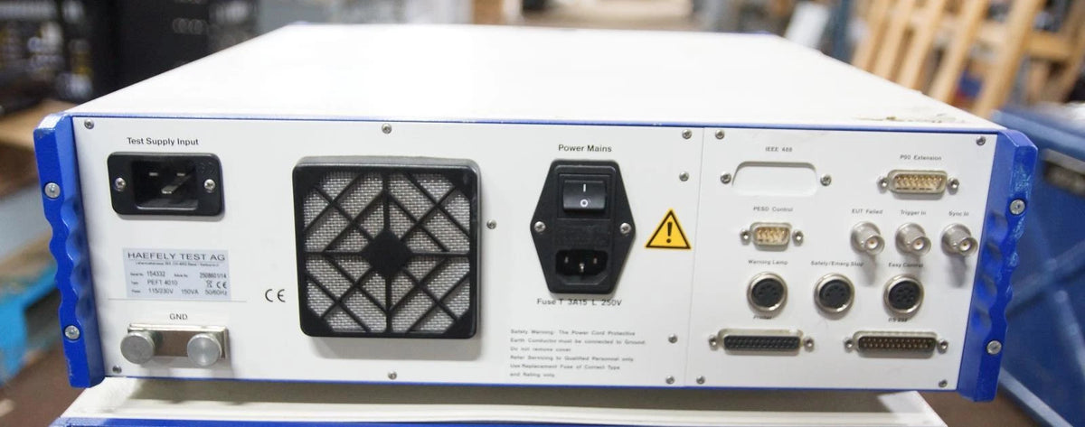 HAEFELY PEFT 4010 BURST TEST SYSTEM