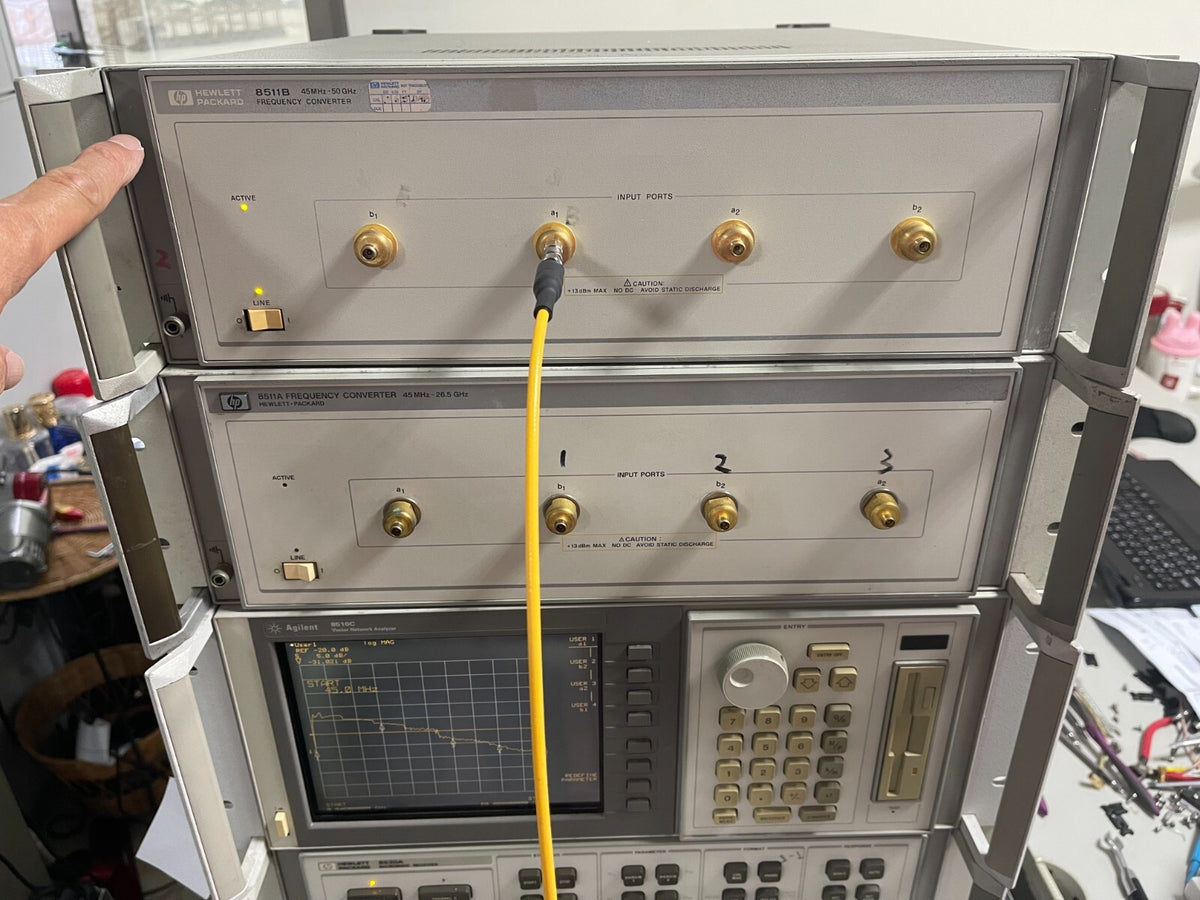 HP Agilent 8511B Frequency Converter 45 MHz - 50 GHz _3047A00164 - XG eqpt
