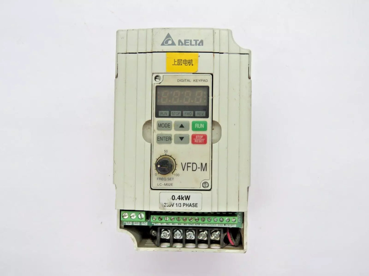 Delta VFD004M21A Sensorless Vector Micro Drive AC Drive 200-240 VAC