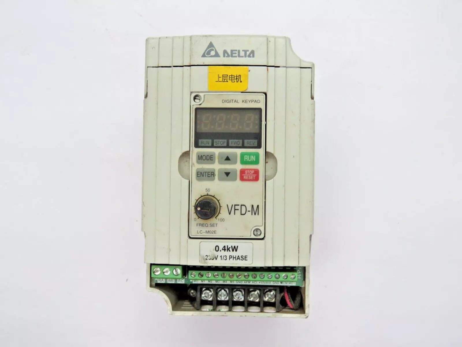 Delta VFD004M21A Sensorless Vector Micro Drive AC Drive 200-240 VAC