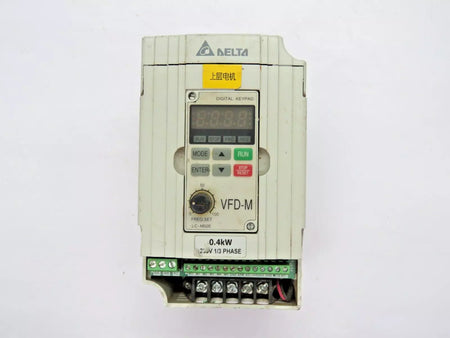 Delta VFD004M21A Sensorless Vector Micro Drive AC Drive 200-240 VAC
