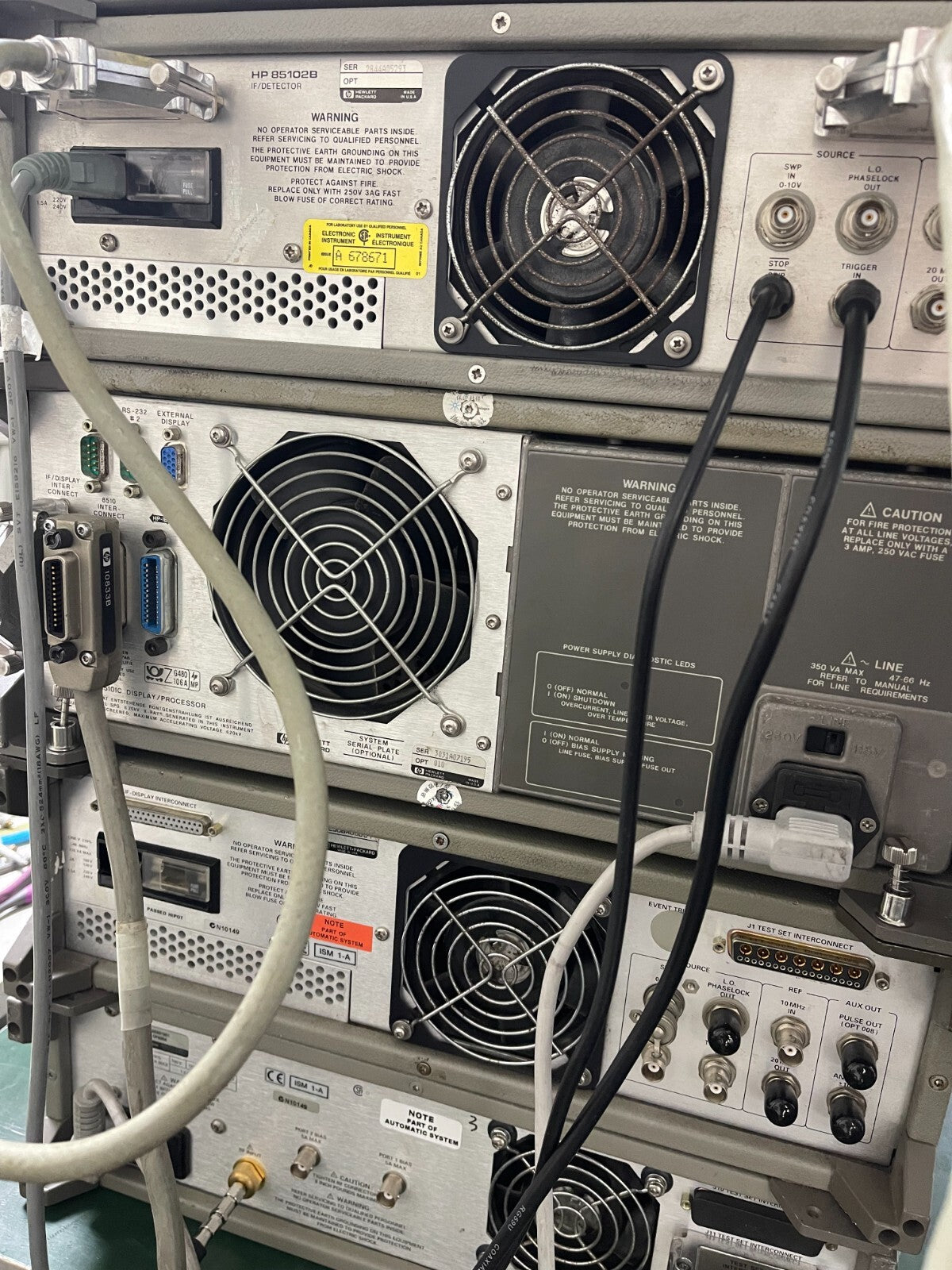 HP Agilent 8510B Network Analyzer System of this 85102B IF Detector_2844A05293 - XG eqpt