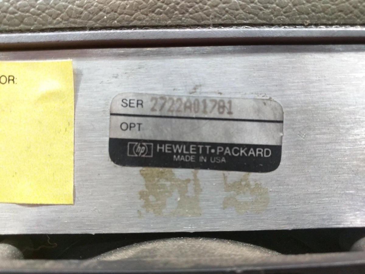 HP 8590A Spectrum Analyzer 10kHz-1.5GHz