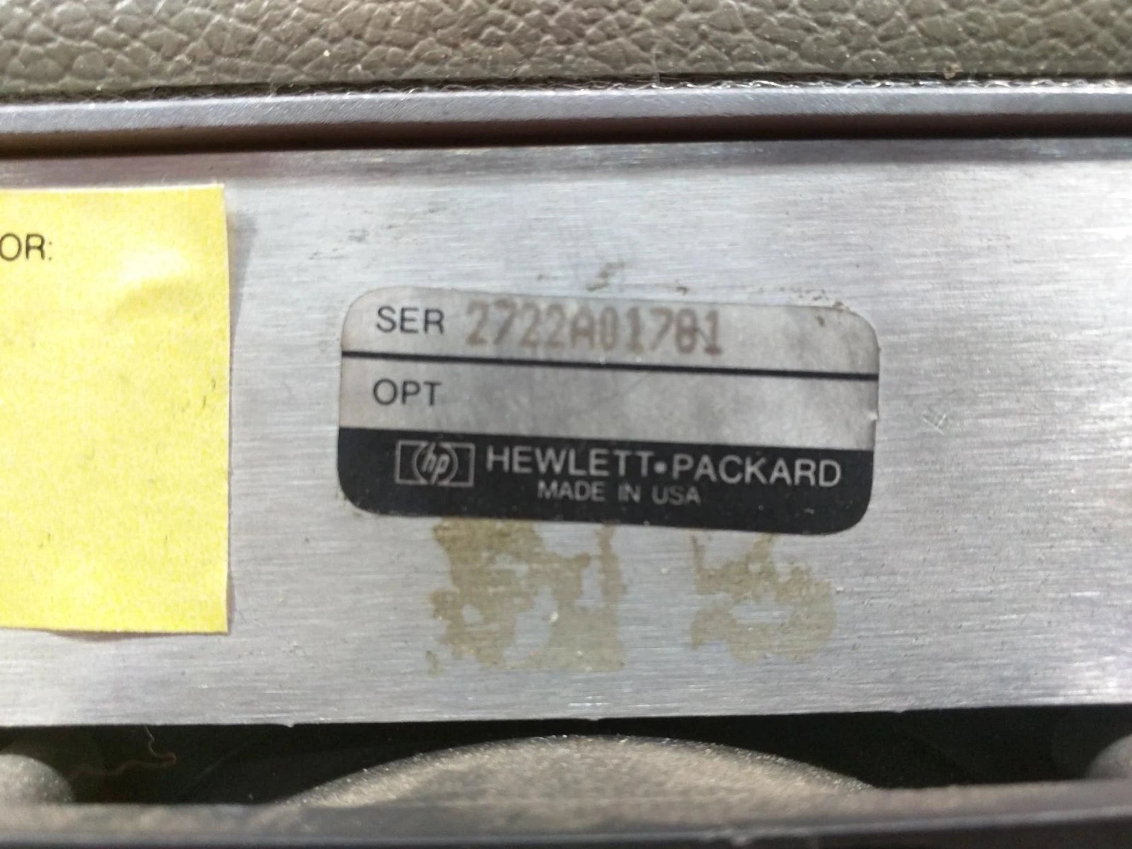 HP 8590A Spectrum Analyzer 10kHz-1.5GHz