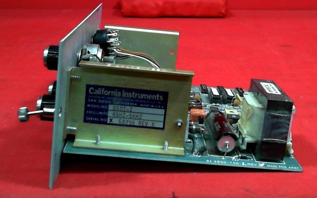 California Instruments 850T 68756 Precision Oscillator Module, 45 Hz to 10 kHz