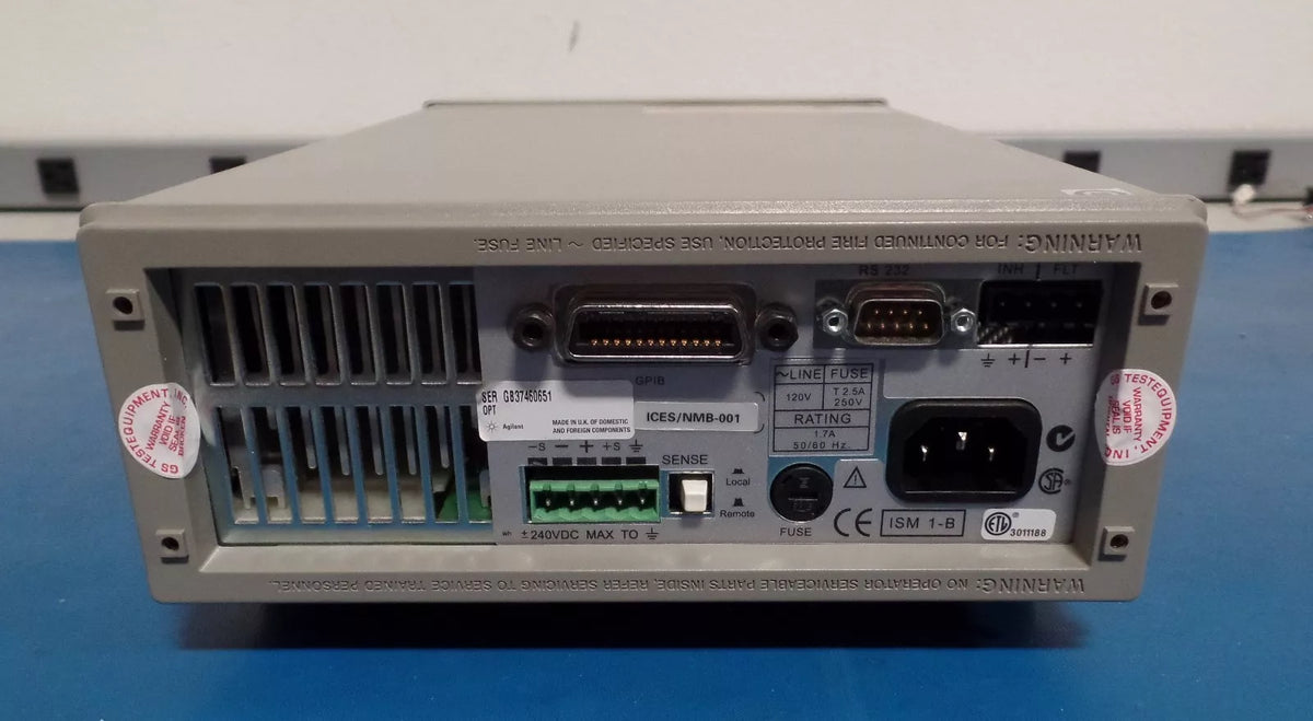 Agilent Keysight 6612C 40 Watt System Power Supply 20V 2A GPIB Precision