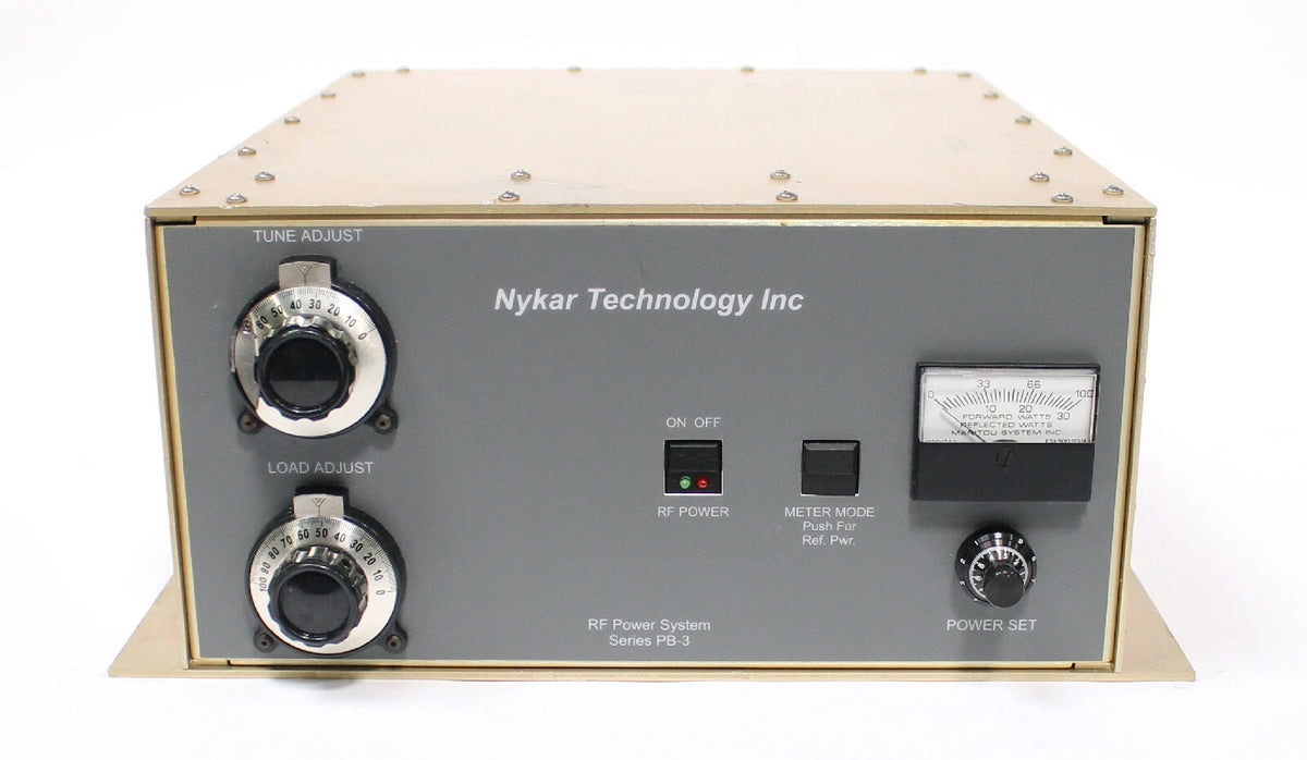 Manitou Systems / Nykar Technology PB-3 RF Power System Series