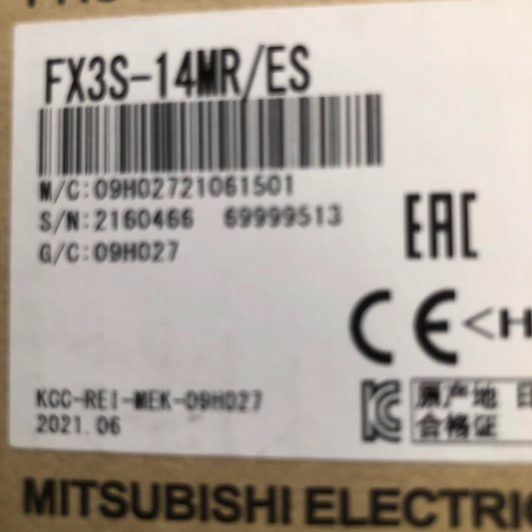 FX3S-14MR/ES Programmable Controller by Mitsubishi