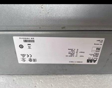 ABB ACS880-01-145A-3 Drive: 145A Current Rating