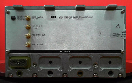 HP/Agilent 70952B 3727A00985 Optical Spectrum Analyzer Module 600 to 1700nm - XG eqpt