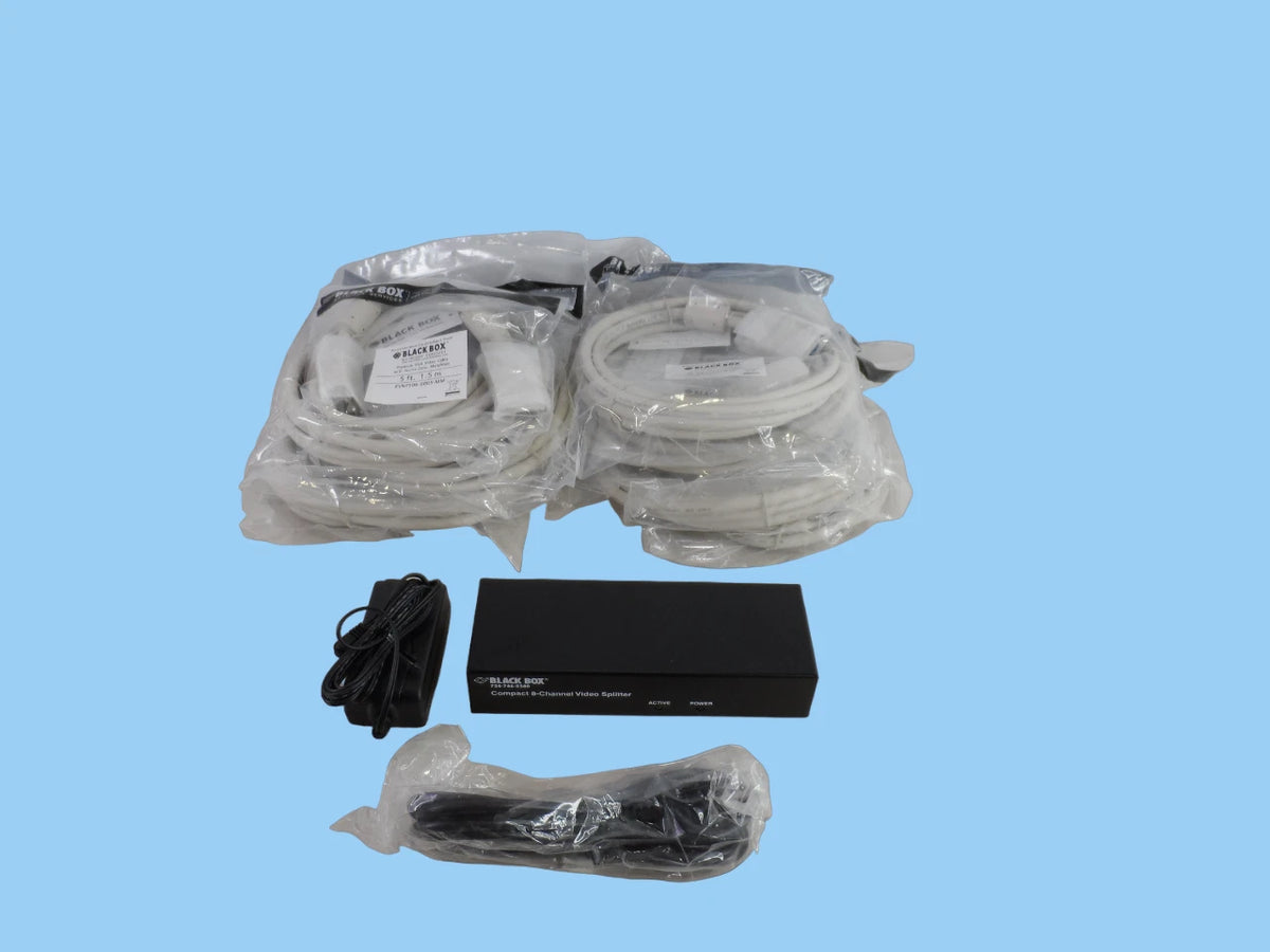 Compact VGA Video Splitter 8-Channel AC1056A-8- Free Shipping