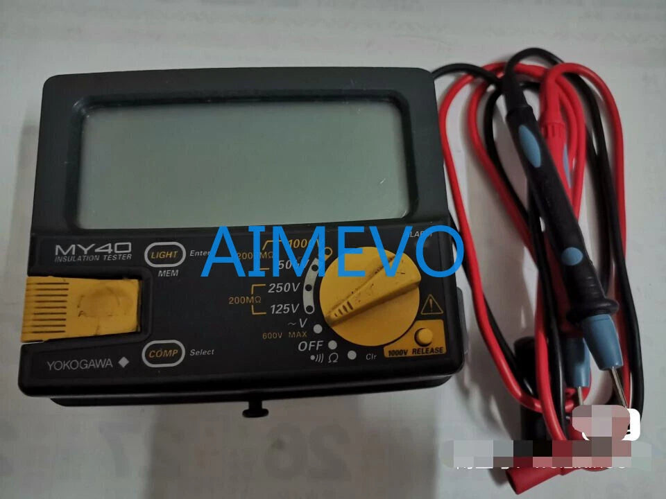 Yokogawa MY40 1000V Insulation Resistance Tester - 1kV IR Megger Megohm 2GOhm