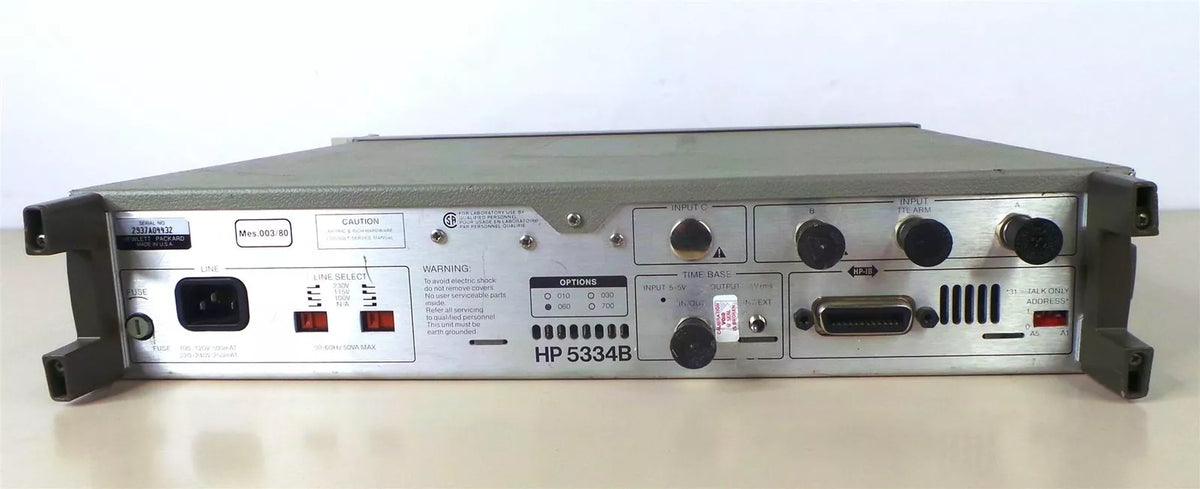 HP 5334B Universal Counter - Reliable Frequency Measuring Device