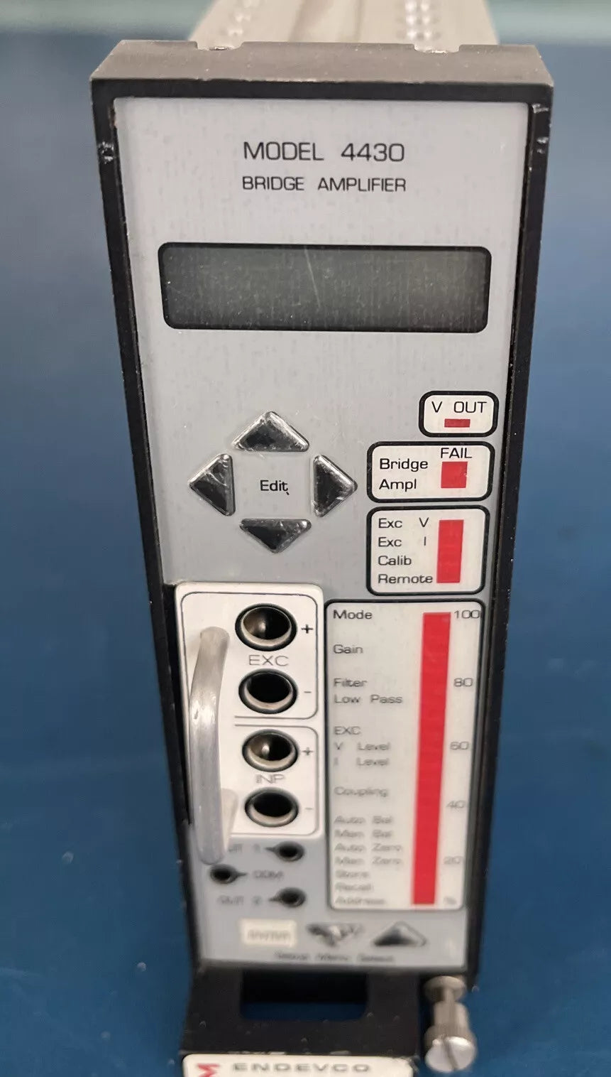 Endevco 4430 Bridge Amplifier: High-Performance Signal Conditioning Device