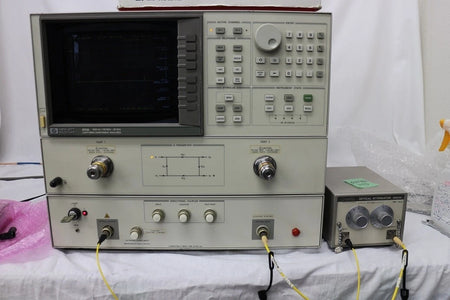 HP 8703A 130M-20GHz 1550nm Lightwave Component Analyzer