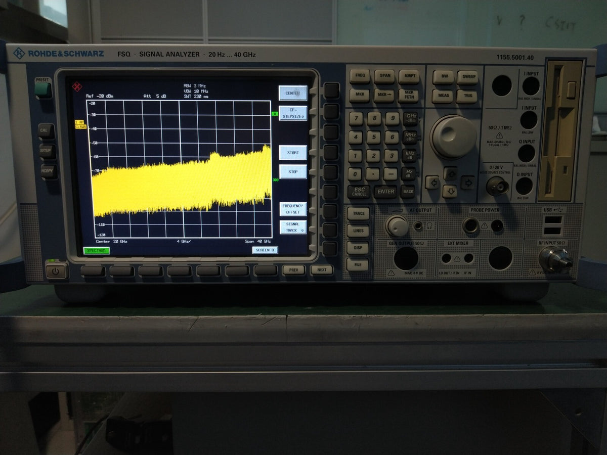 Rohde & Schwarz FSQ40 Signal Analyzer 20Hz-40GHz