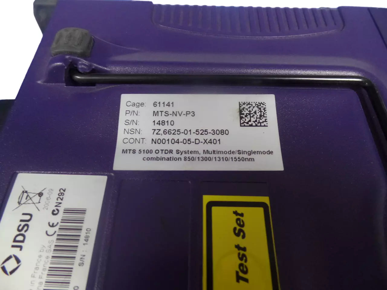 Acterna MTS 5000E Fiber Tester for Efficient Testing