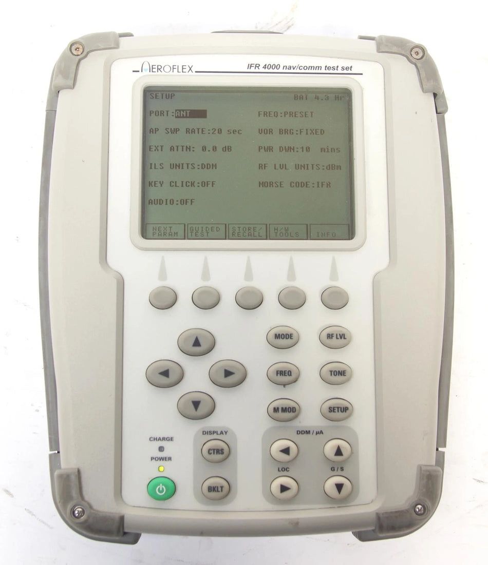 IFR  / Aeroflex 4000 Portable Nav Radio Communication Test Set