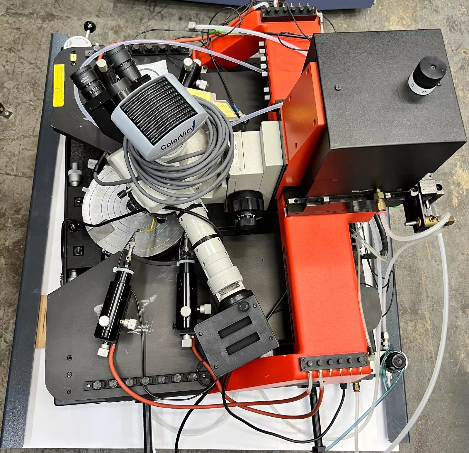 Karl Suss PM8 8-Inch Manual Probe Station with Vibraplane Vibration ISO Workstation