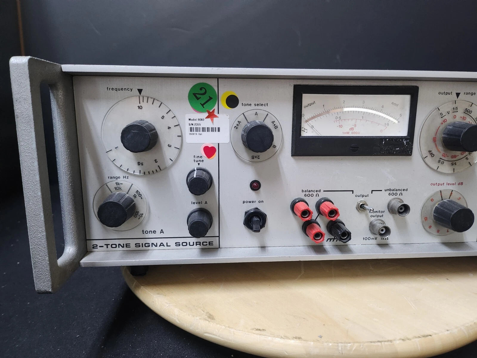 Racal Dana 9083 10 Hz to 110 kHz Test Oscillator AS-IS (2355)