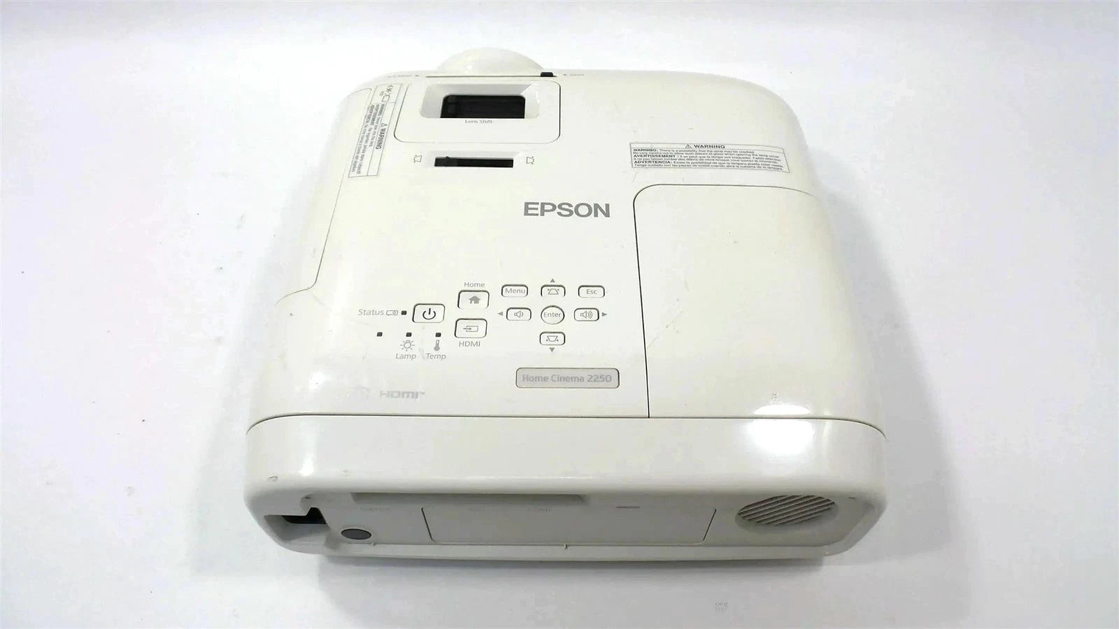 Epson Home Cinema 2250 Full HD 3D Android TV Projector - Lamp : 780 Hours