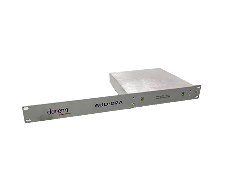 Doremi Cinema AUD-D2A 8 Channel Digital AES/EBU to Analog Audio Converter