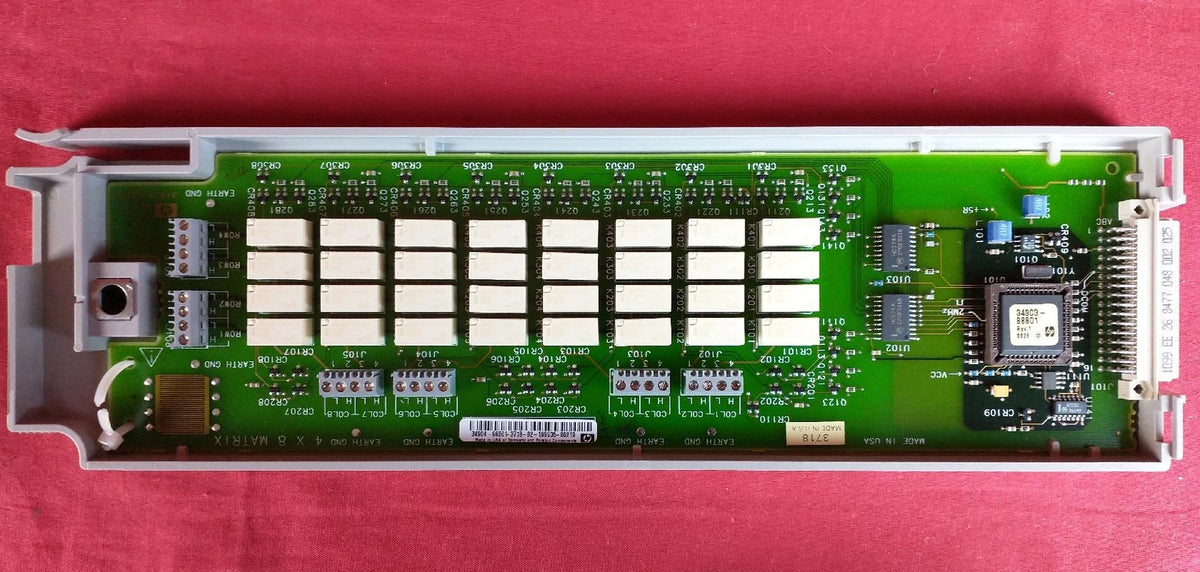 HP Agilent Keysight 34904A 4x8 Matrix Module