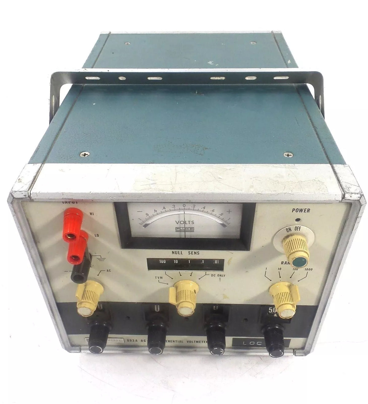 Fluke 893A AC-DC Differential Voltmeter LOC A4