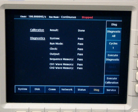 AWG420 200MHz 16bit 2ch Waveform Generator by Tektronix