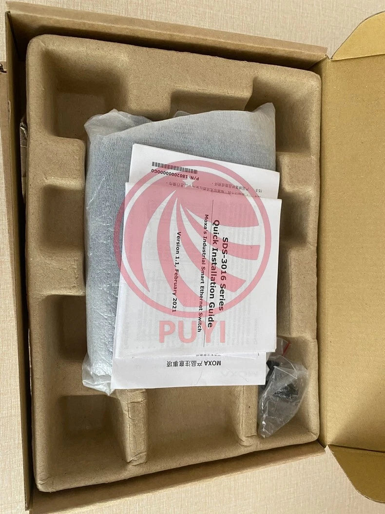 NEW MOXA SDS-3016-2GTX-T Ethernet Switch with 2 Gigabit Ports