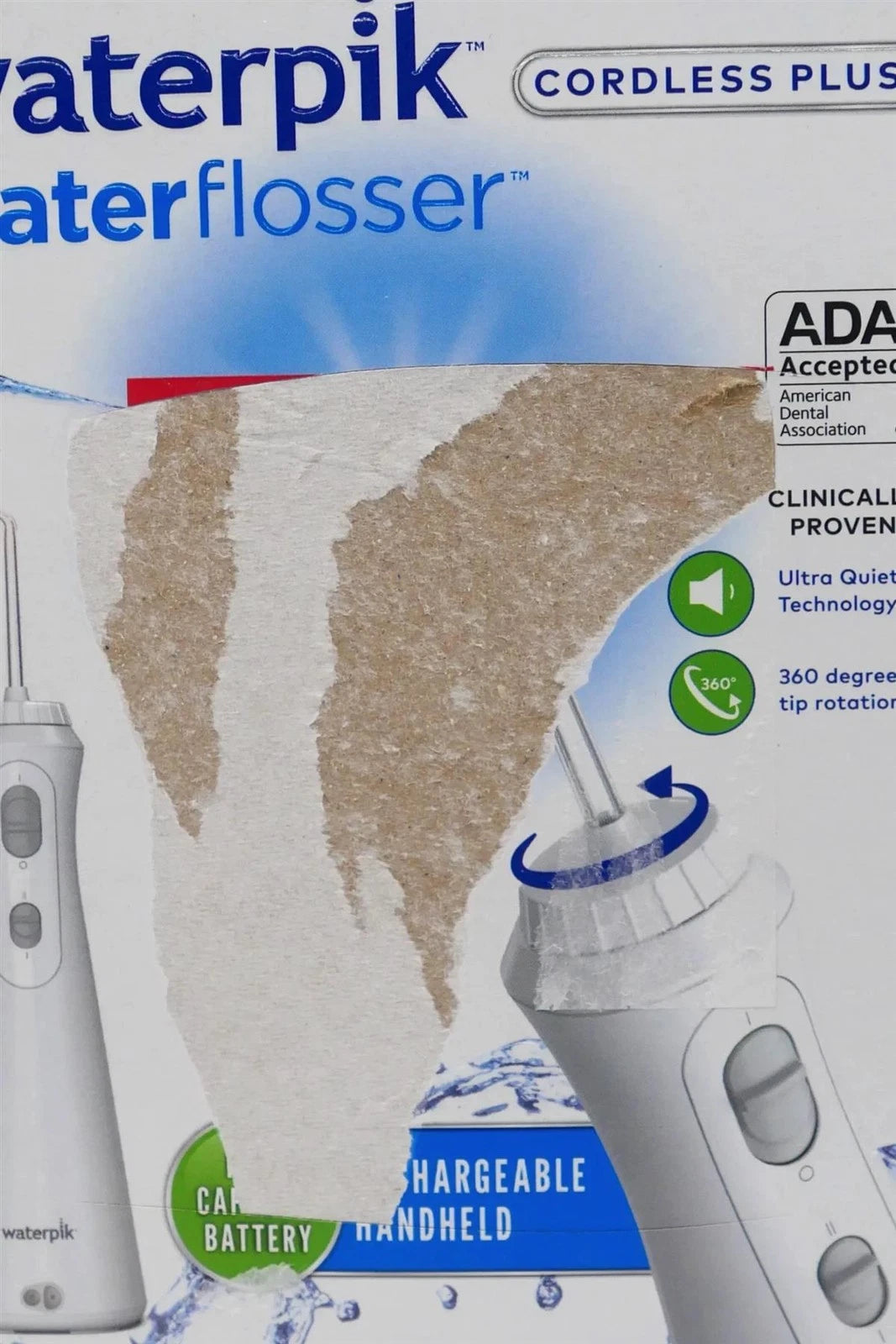 Waterpik WaterFlosser Cordless Plus - Free shipping