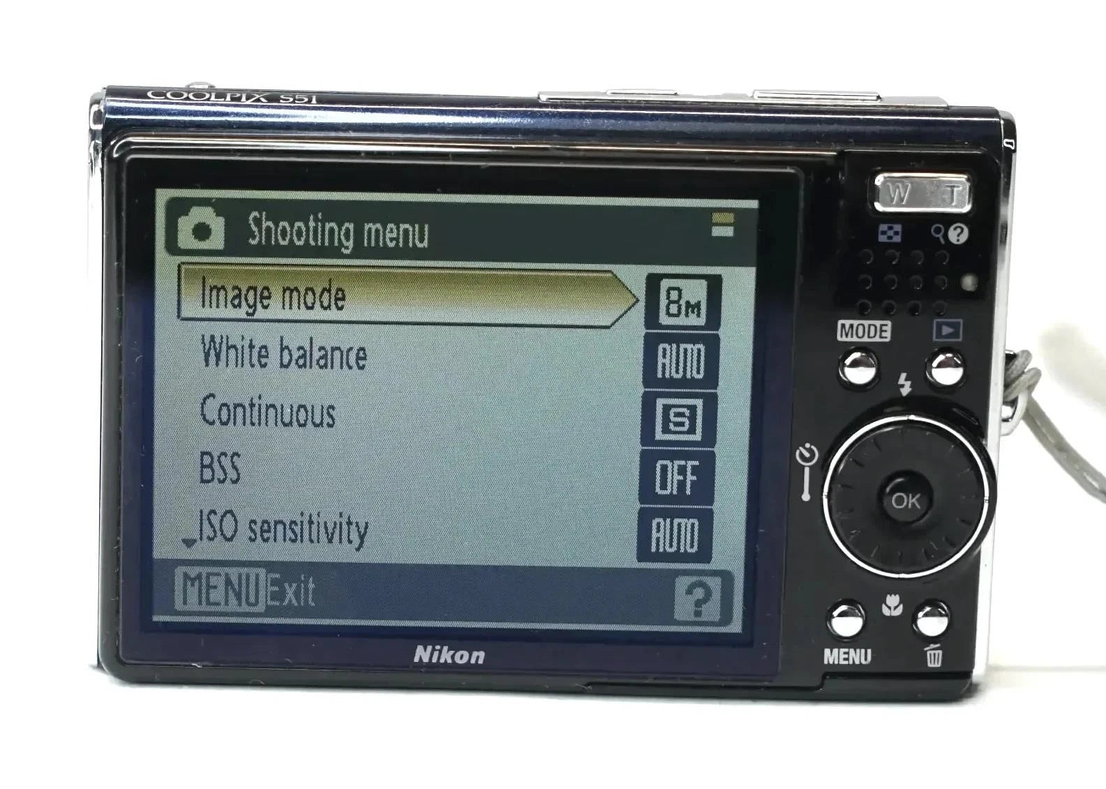 Nikon COOLPIX S51 8.1MP Digital Camera - Free Shipping