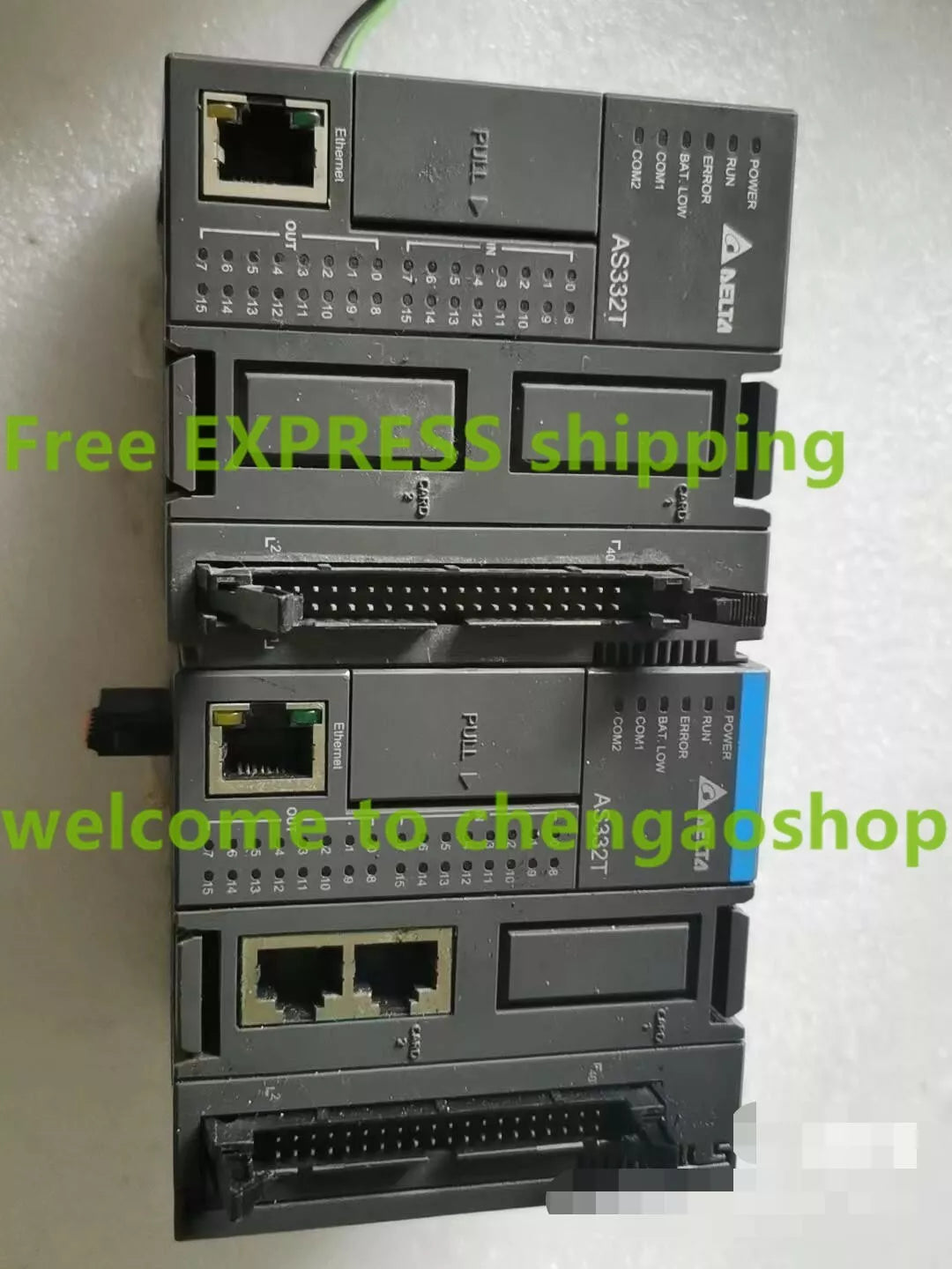 1pc USED Delta AS332T-A CPU Module TESTED By #V5F7 CH - XG eqpt