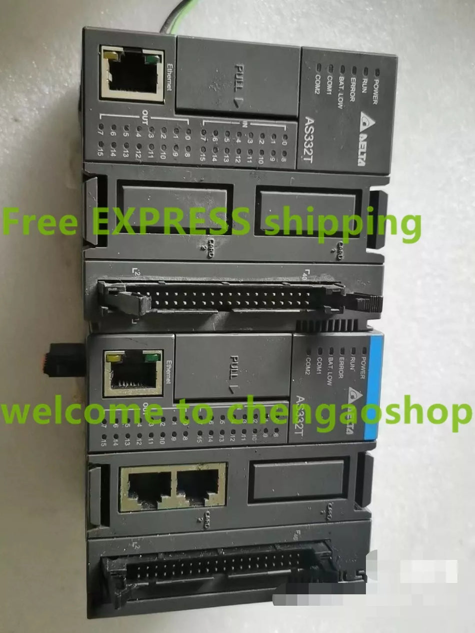1pc USED Delta AS332T-A CPU Module TESTED By #V5F7 CH - XG eqpt