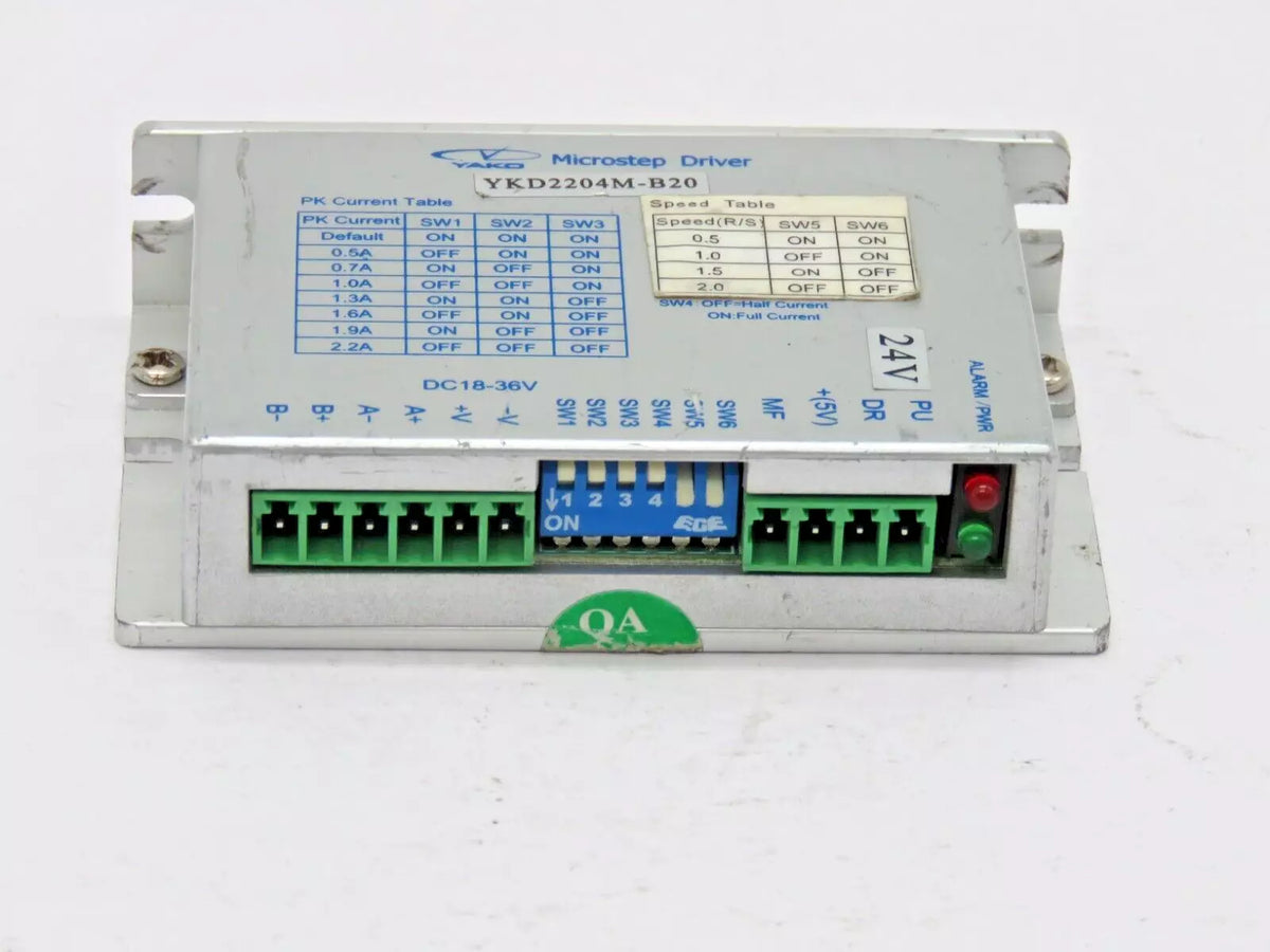 YAKO YKD2204M-B20 Micro Stepper Drive 18-36V DC for Precision Motion Control
