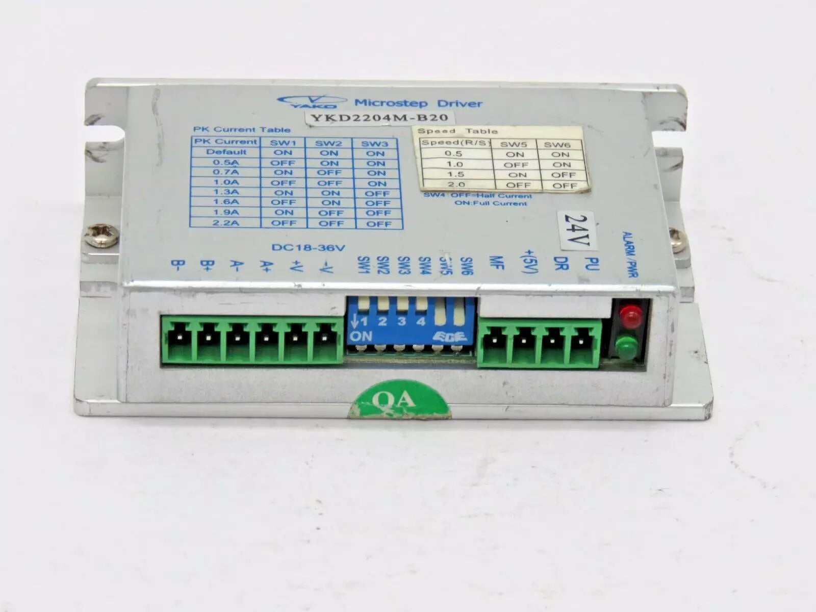 YAKO YKD2204M-B20 Micro Stepper Drive 18-36V DC for Precision Motion Control
