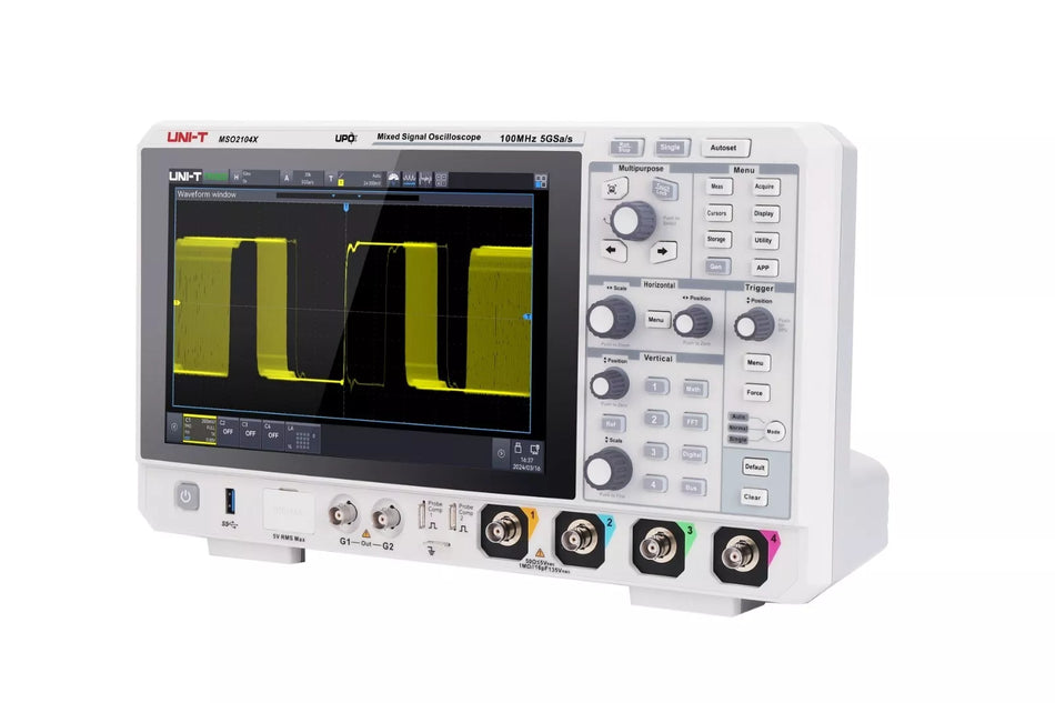 UNI-T MSO2104X 100MHz 4Ch Mixed Signal Oscilloscope