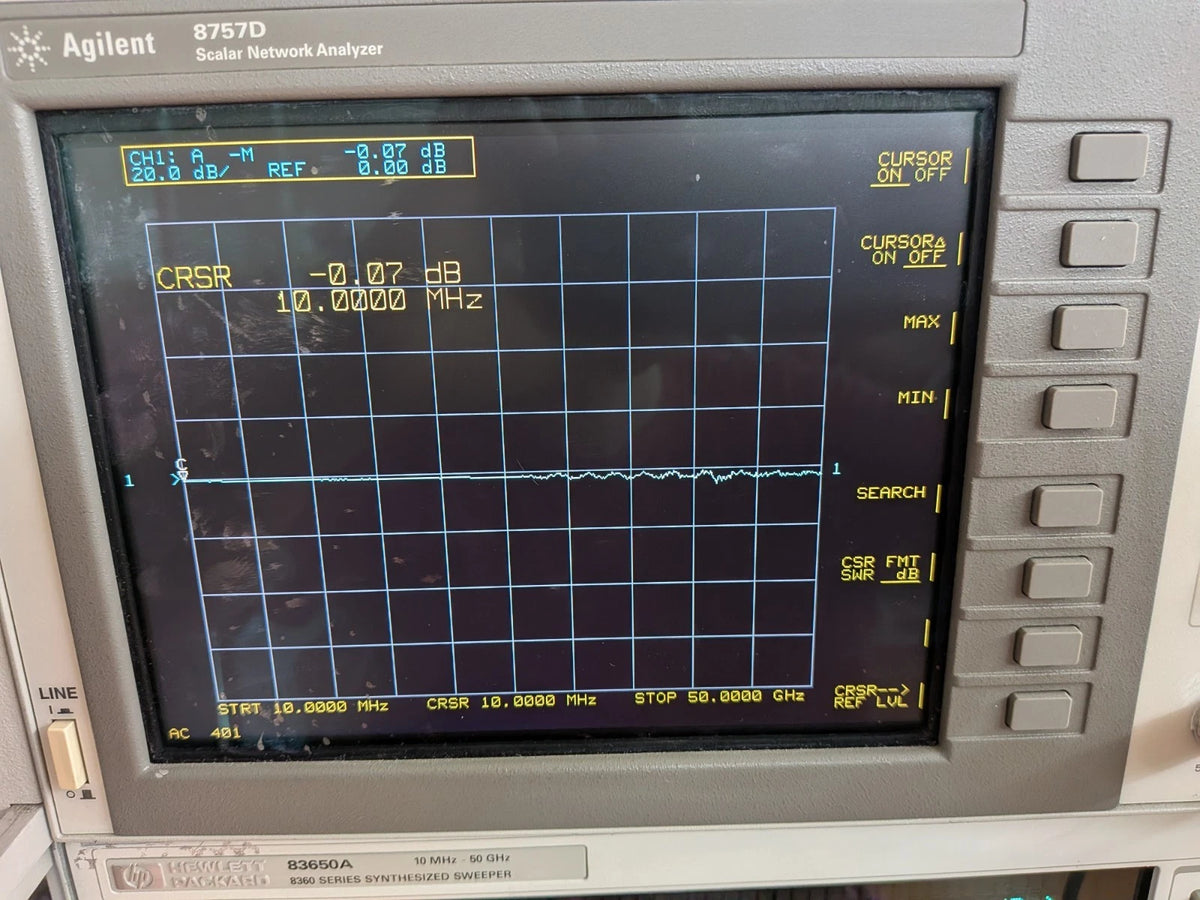 Huber & SUHNER Minibend Flex Cable! 50 GHz! Sma/3.5mm LIMIT 1 MAX! R-10" 25.4cm