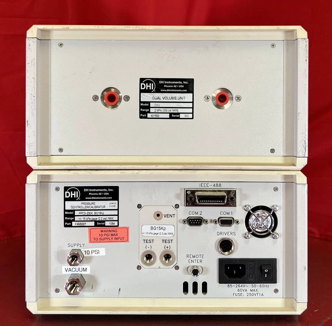 DH Instruments PPC3-200K BG15KP Pressure Controller/Calibrator, 1064