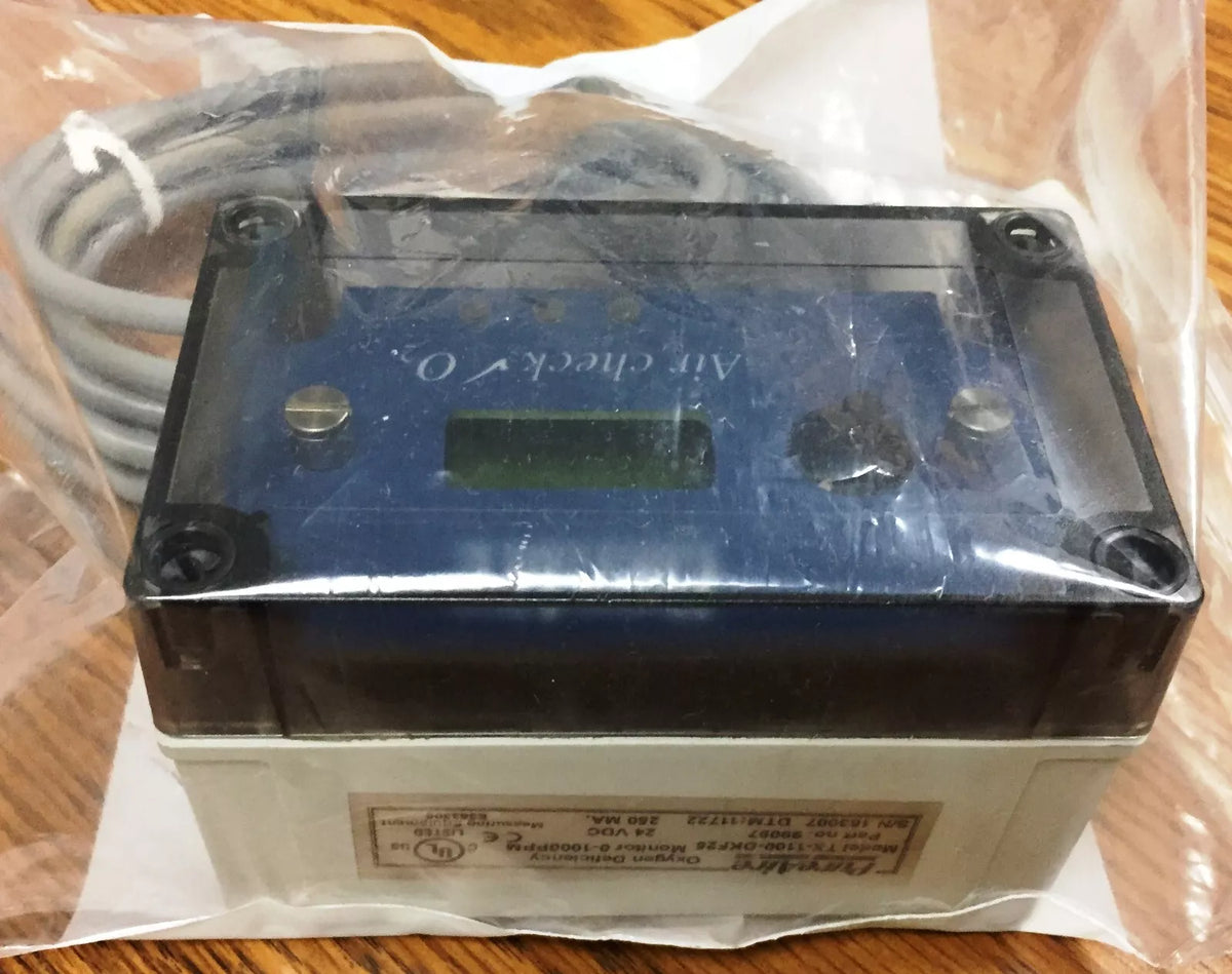 Pure Aire Model TX-1100-DKF25 Trace Oxygen Analyzer Monitoring System, P/N 99097