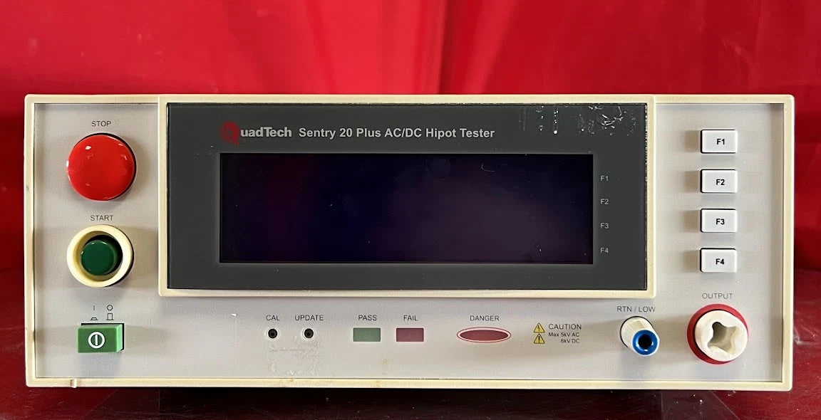 Quadtech Sentry 20 Plus Hipot Tester: Reliable Testing Tool