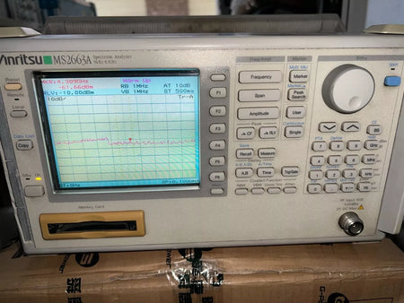Used Anritsu MS2663A Spectrum Analyzer 9KHz-8.1GHz