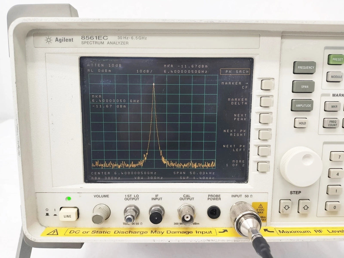 Agilent 8561EC Portable Spectrum Analyzer