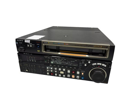 SONY HDW-M2000P HDCAM HD Digital Videocassette Recorder Drum Hours 3451 SN 48593