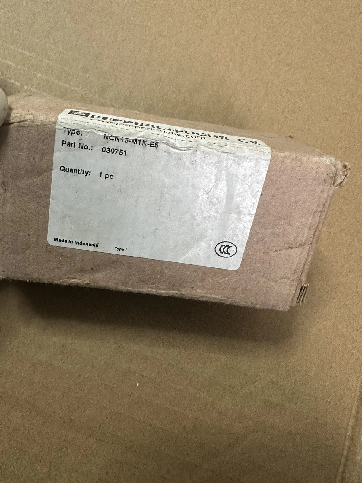 PEPPERL + FUCHS NCN15-M1K-E5 / 030751 Industrial Inductive Sensor