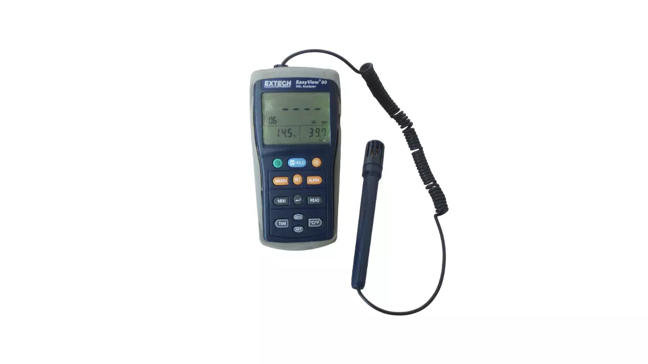 EXTECH EasyView 80 CO2 Analyzer - High Performance Air Quality Monitoring Tool