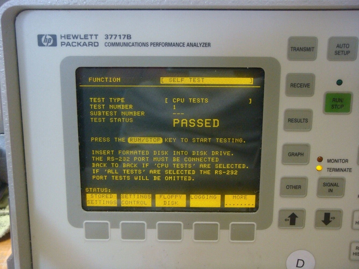 HP 37717B UH3/UKK/A3D PDH Test Set